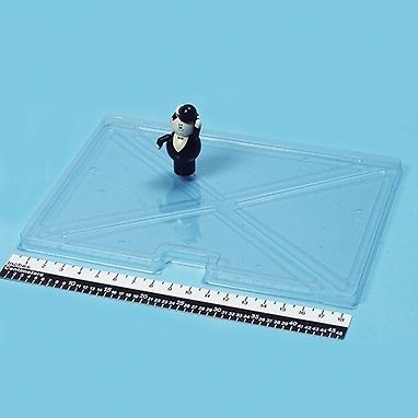 Clear Lift-Off Lid Only for Herman Miller ® Crash Cart Boxes