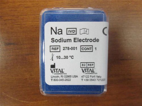 Vital diagnostics na sodium electrode ref. 278-001      (rc) for sale