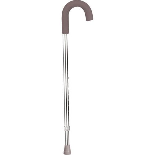 Aluminum round handle cane with foam grip for sale