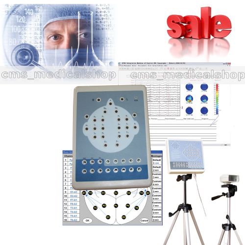 Ce aproved digital eeg, mapping system digital 16-channel eeg machine, kt88-1016 for sale