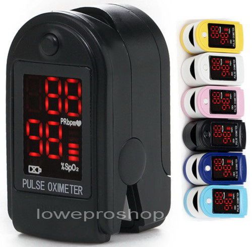 Fingertip pulse oximeter, blood oxygen, pr, spo2 o2 contec cms_50dl ce fda for sale