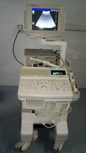 GE LOGIQ 500 PRO SHARED SERVICE ULTRASOUND WITH 4 PROBES