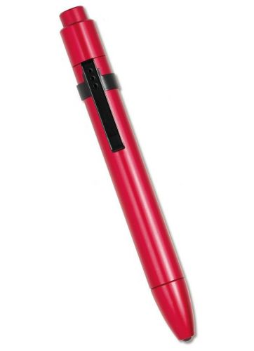 Red pen light led illumination white light battery push button activated new for sale