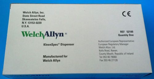 Welch Allyn Kleenspec Otoscope Dispenser #52100 New in box Current Style