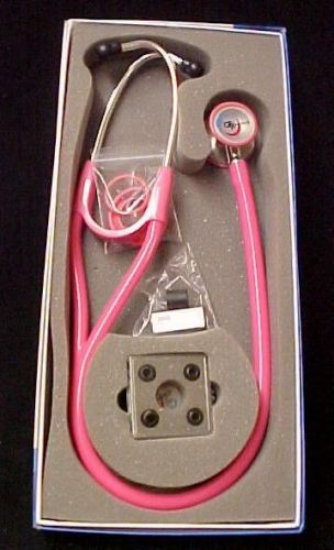 Grx medical cd-29 advanced elite cardiology stethoscope hot pink professional for sale
