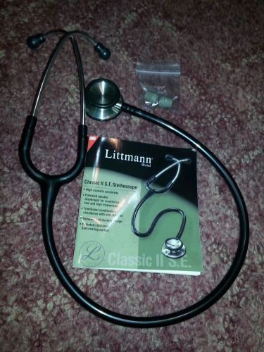 3M Littmann Classic II SE Stethoscope 28 Inches BLACK S.E.