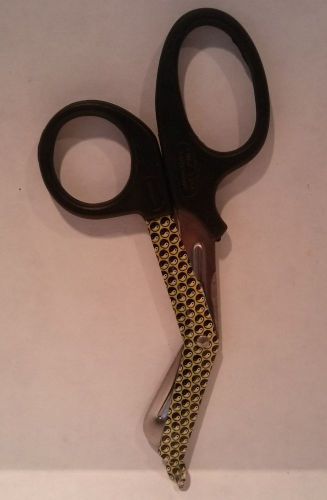 New 7.5&#034; utility scissors yin yang design - professional emt / nurse / paramedic for sale