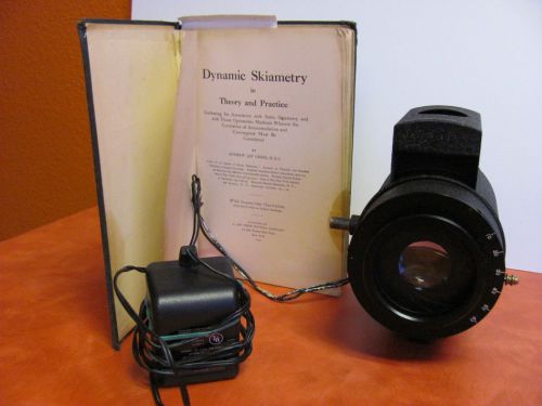 Skiametry theory practice book 1st edition 1911 schematic eye viewer lens for sale