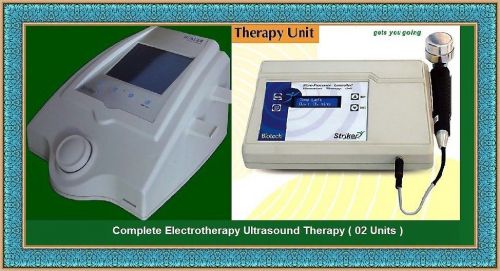 Combination  Electrotherapy LCD + Ultrasound Therapy 1 Mhz LCD preset (2 Units)