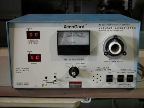 Nuclear associates fluke xenogard 36-751 133xe monitor for sale