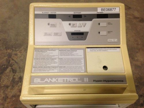Patient-warmer blanketrol 11 hyper-hypothermia be0687 for sale