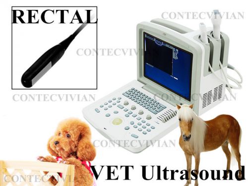 Portable Veterinary Ultrasound Scanner, Digital B-Ultrasound Diagnostic system