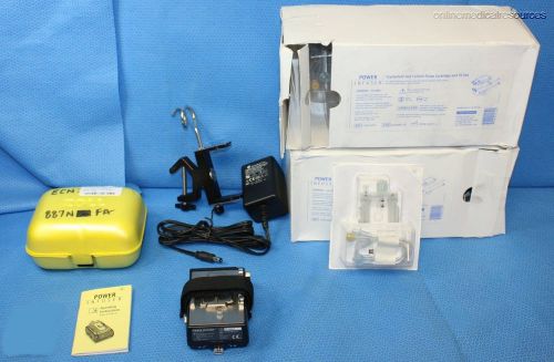 Zoll infusion dynamics power infuser iv pump sets battery pack pole ac adapter for sale