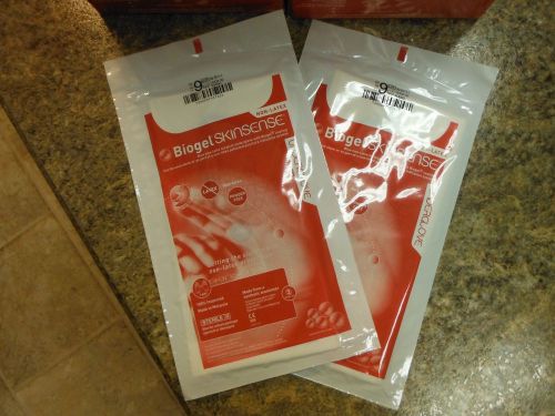 BIOGEL SKINSENSE NON-LATEX UNDER GLOVE STERILE SIZE 9 80PAIR