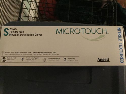 Ansell Nitrile Powder Free Medical Examination Gloves / 100 Pieces in Box