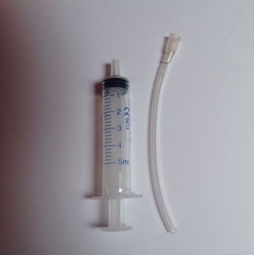 SALE 25 + 25 FREE x 5ml Oral Medicine Syringes with Adapter Luer Slip Tip