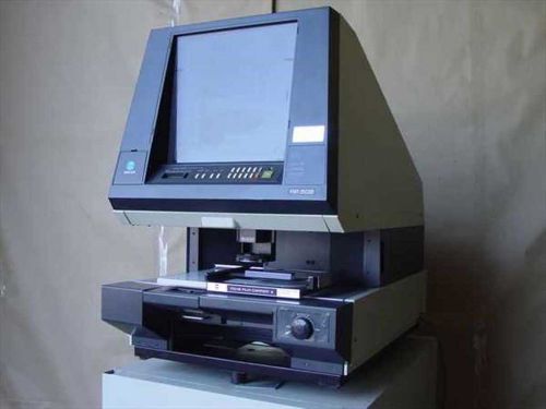 Minolta Microfiche Reader-printer w/Film Roll Carrier RP 505
