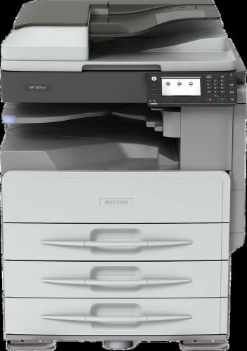 Ricoh mp2501sp laser copier, printer, color scanner w/network and duplex for sale