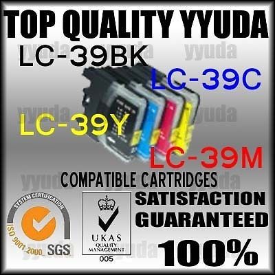 30x INK LC-39 for BROTHER DCP J125 J315w J515w PRINTER