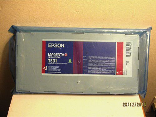 Epson Ink Cartridge T501 Magenta New