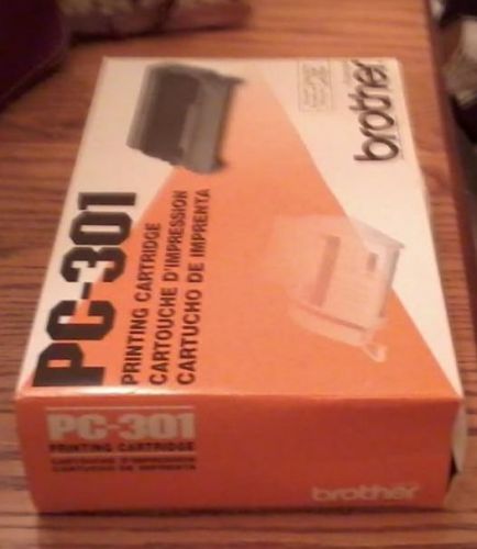 PC-301, (ONE) BROTHER FAX PRINTER CARTRIDGE, BRAND NEW,