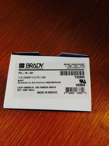 THERMAL TRANSFER LABELS BRADY PT# PTL-16-457