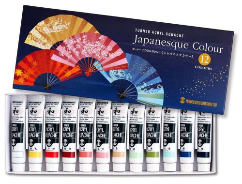 11 ml of Turner acrylic gouache ?????? Color 12 colors of sets