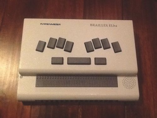 Papenmeier Braillex EL Braille Assistant (Elba) Portable Notetaker Computer