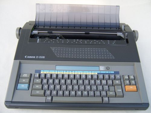 Canon S-68S &#034;Working&#034; Personal Electronic Typewriter / Word Processor