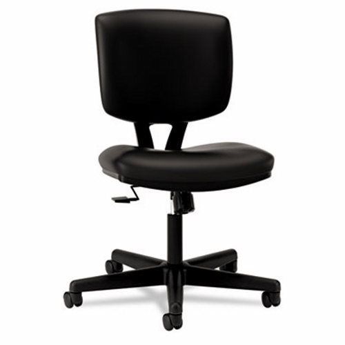 Hon Volt Series Task Chair with Synchro-Tilt, Black Leather (HON5703SB11T)