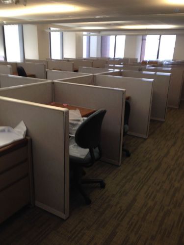 **call center/telemarketer cubicle/partitions by steelcase 9000 model** for sale