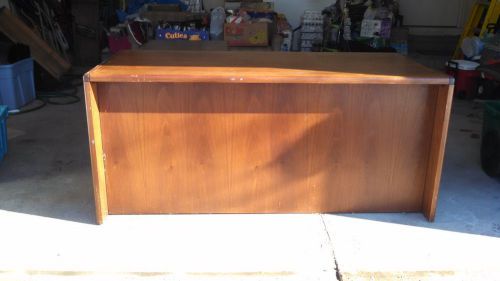 Steelcase Wood Desk - Secretarial