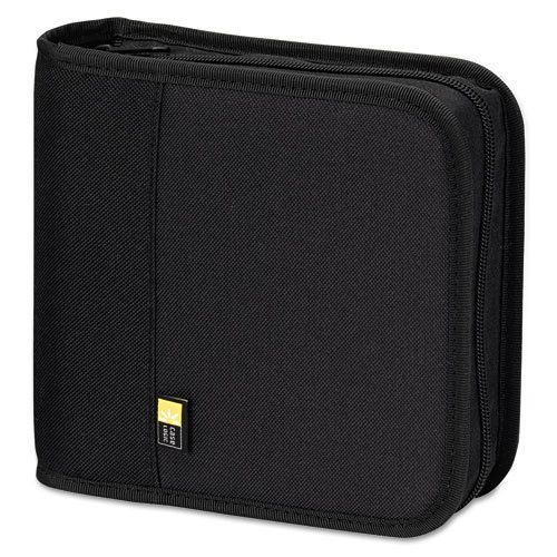 Case Logic CD/DVD Expandable Binder, Holds 24 Disks, Black, EA - CLGBNB24