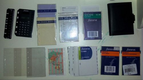 Filofax Mini Organizer plus 11 packs of inserts