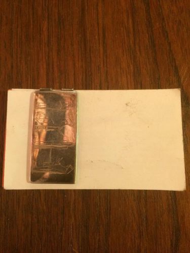 Frank Lloyd Wright Key Chain and Money Clip Collectable Set