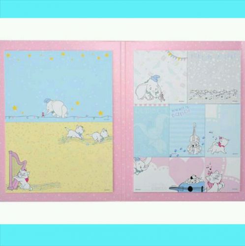 Disney dumbo and marie sticky note post it folder for sale