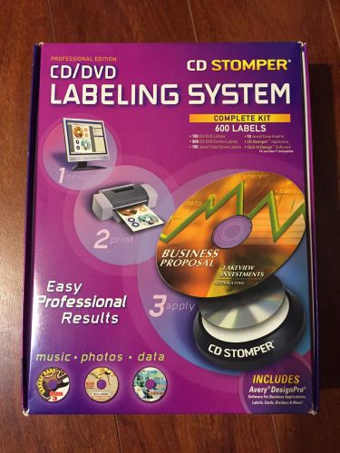 Cd Stomper &amp; Dvd Labeling System