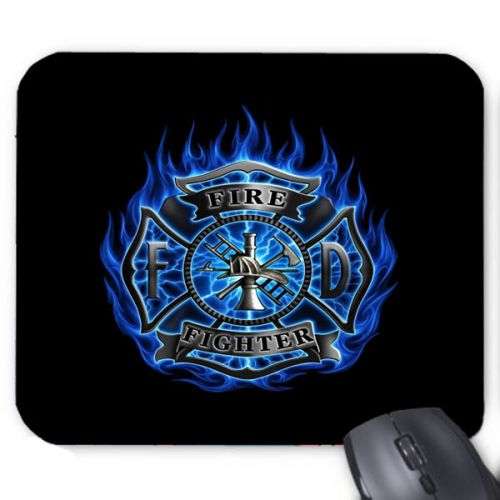 EMT EMS FireFighter Fire Logo Mouse Pad Mat Mousepad Hot Gift