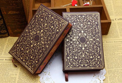 1pcs Vintage Aladdin Exotic Leather Cover Notebook JournalBlank Anchor