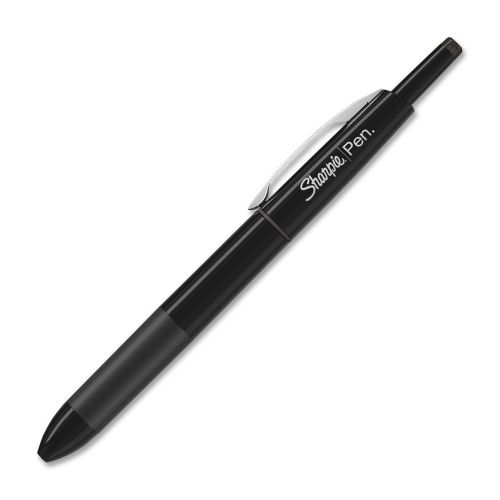 NEW Sharpie 1753178 Retractable Fine-Point Pen, Black, 12-Pack