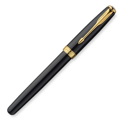 Parker Sonnet GT Rollerball Pen - Black Ink - Matte Black Barrel - 1 Each