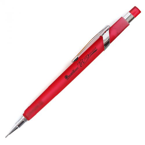 Automatic Clutch / Mechanical Pencil 0.5 mm QuanTum Tri Neon QM-223 - Red