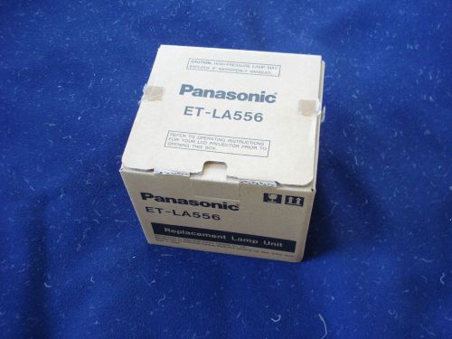 Panasonic projector lamp bulb et-la556 fits pt-l556u new includes filter for sale