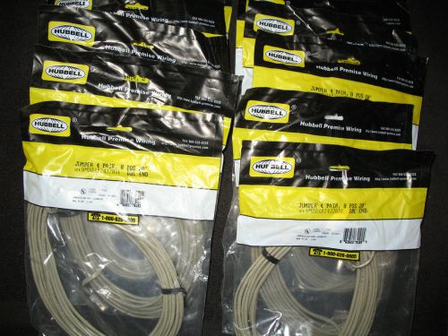 HUBBELL Jumper BMD04P24J20DE 20&#039; 4 pair (32 each) 405339011 Premise Wiring Tele