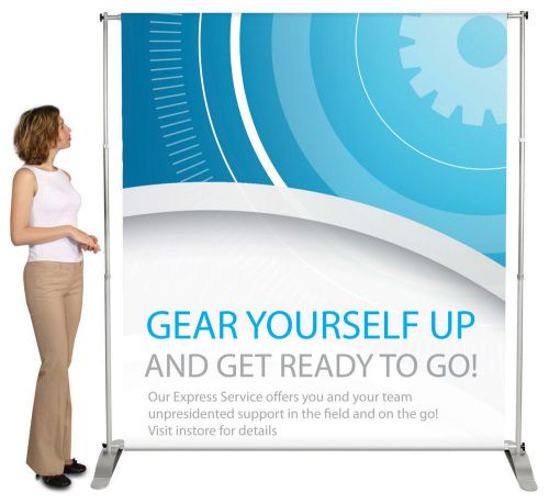 Pegasus banner stand frame indoor to hold pvc banner. great value ?88.50 inc vat for sale