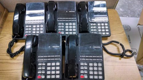 Lot (5) Fujitsu DT12S F10B-0791-B001#BK Black12 Button Speaker Phone