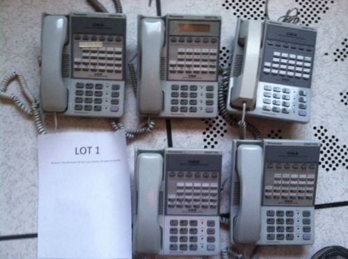Panasonic 743E DBS Module VB-42211 Gray 16 Button DSS  Speaker Phone  (lot of 5)