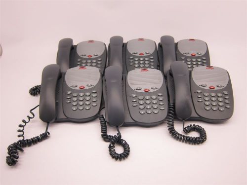 Lot of 6 avaya 4601 ip phones (no power cords) for sale