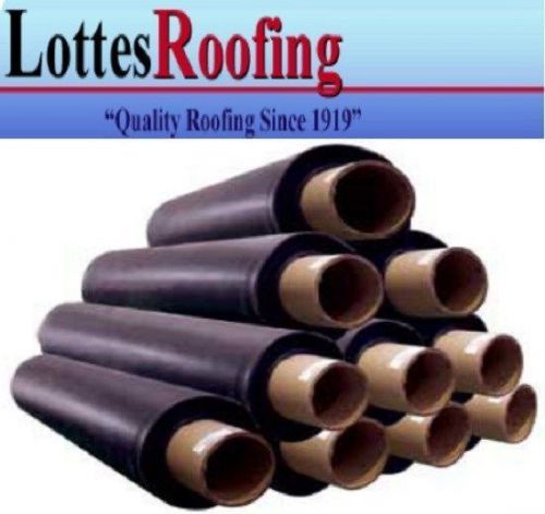 50 rolls 10&#039; x 100&#039; black epdm rubber  roof roofing by the lottes companies for sale