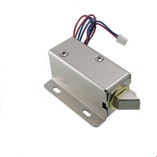 1pc dc 12v cabinet door electric lock latch solenoid for drawer lock new for sale